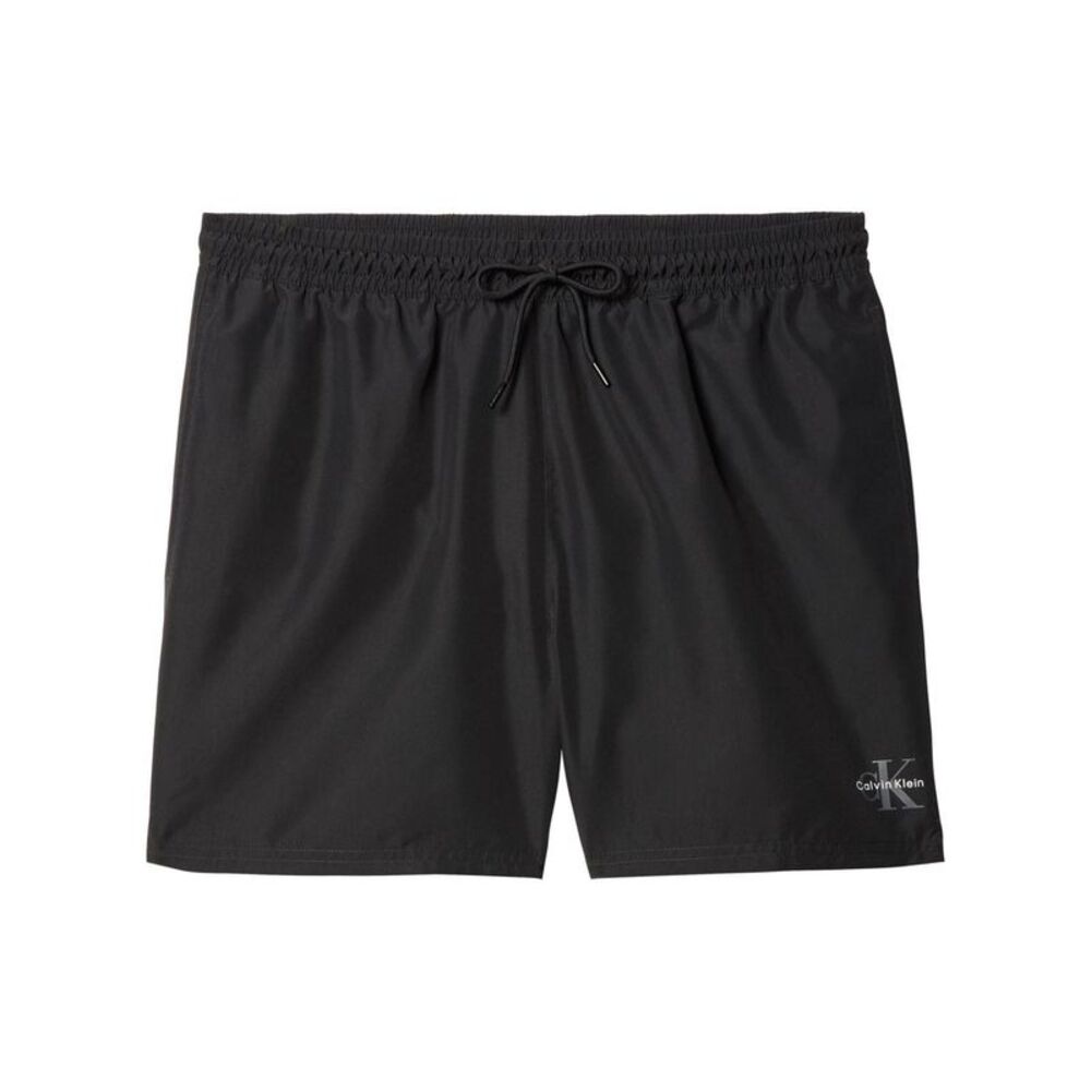 Calvin Klein Mens Logo Swim Shorts / Black